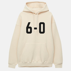 6-0 Puff Vinyl Print Hoodie – Premium Unisex Streetwear