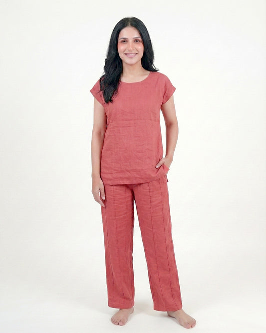 Cozy Core Lounge Set - Pink