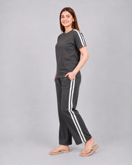 Turkish Panel Lounge Set - Grey