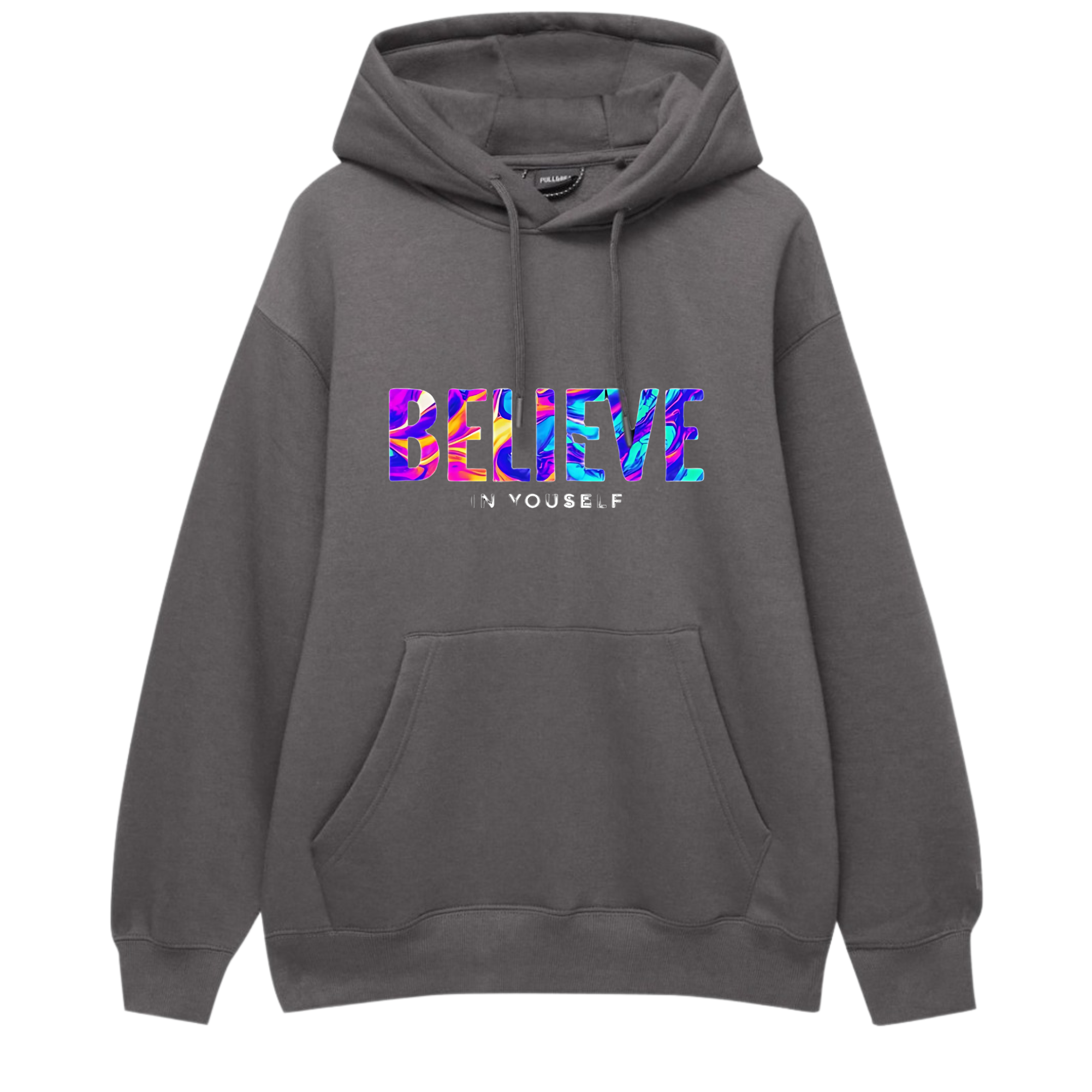 Believe in Yourself Printed Hoodie