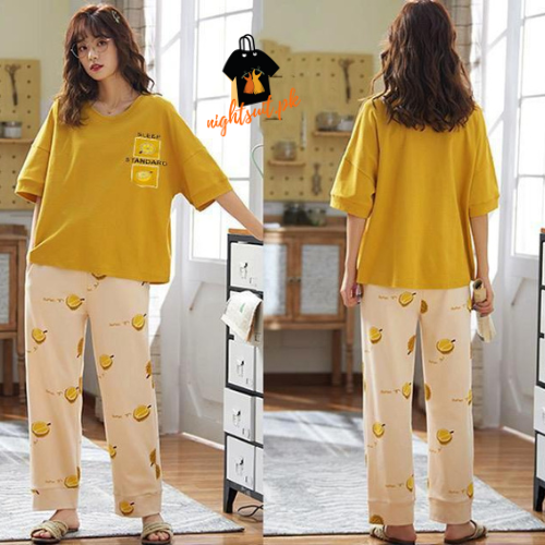 Mustard Sleep Standard Woman Pajama Set