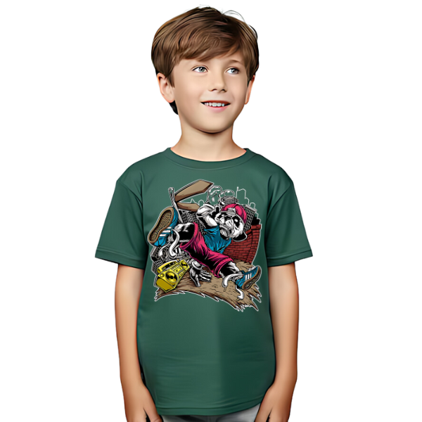 DJ BEAR T Shirt for Kid