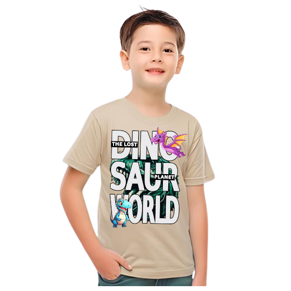 DINO WORLD T Shirt for Kids