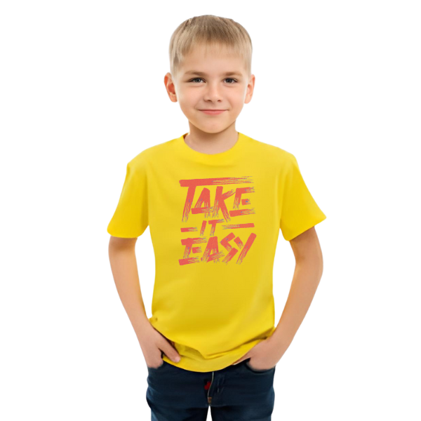 TAKE IT EASY KIDS T SHIRT