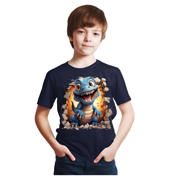 LITTLE DINO KIDS T SHIRT