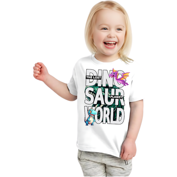 DINO WORLD T Shirt for Kids