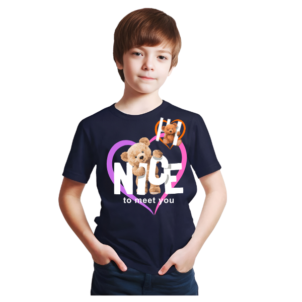 NICE TO MEET YOU KIDS T SHIRT