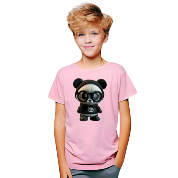 Cute Panda T Shirt For Kids