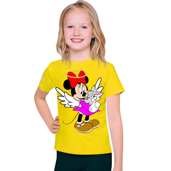 Mickey Mouse Printed T Shirt For Kids