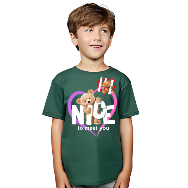 NICE TO MEET YOU KIDS T SHIRT