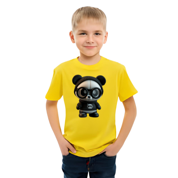 Cute Panda T Shirt For Kids