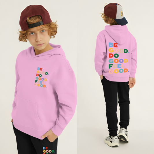 Kids Winter Hoodie Set | Be Good Printed