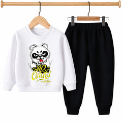 Kids Winter Sweat Shirt Set | No Limit Bear Printed