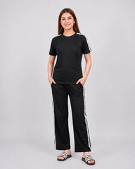 Turkish Panel Lounge Set - Black