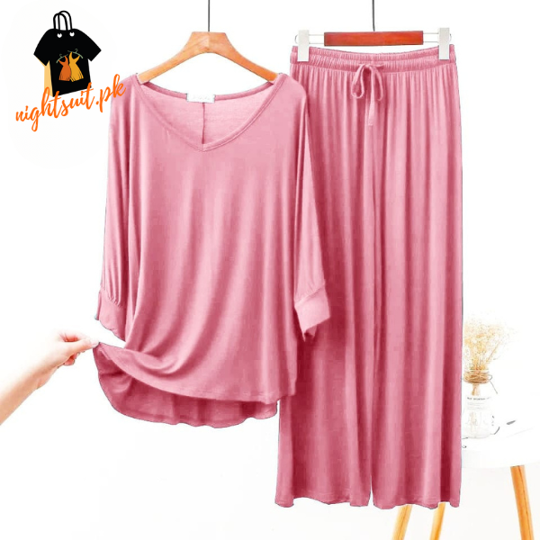 V-Neck Women Night Suit PJ Set ARTICLE NO# 56