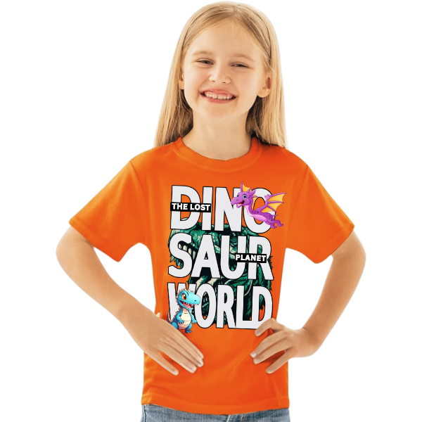 DINO WORLD T Shirt for Kids