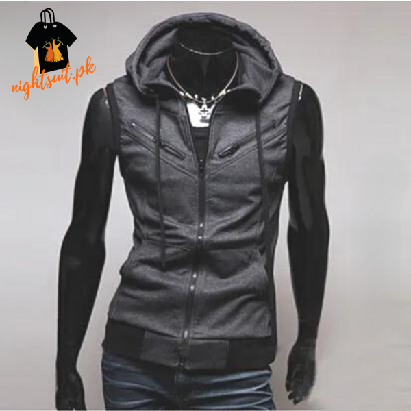 Hooded Zipper Sport Gym Warm