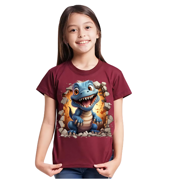 LITTLE DINO KIDS T SHIRT