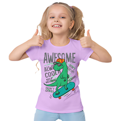 AWESOME DINO T Shirt for Kids