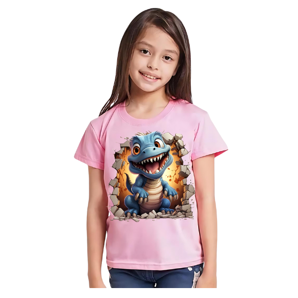 LITTLE DINO KIDS T SHIRT