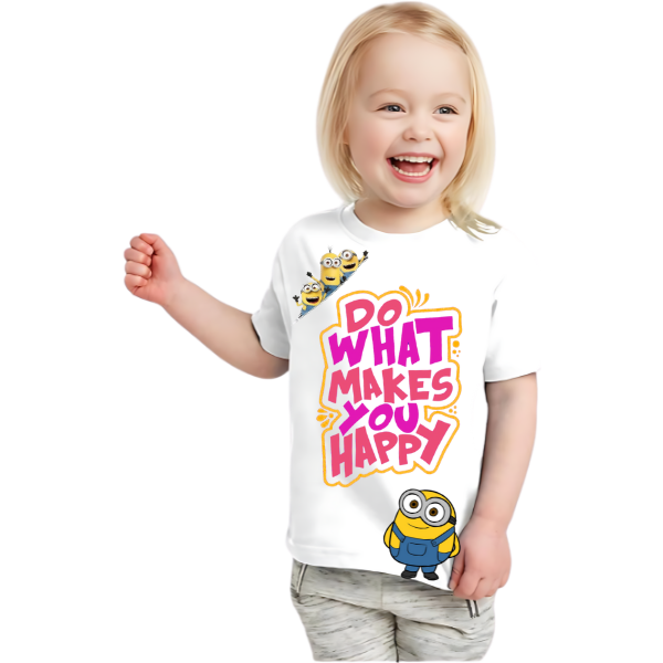 DO WHAT MAKES YOU HAPPY KID T SHIRT