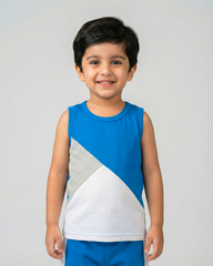 Mono Sport Shorts Set - Blue