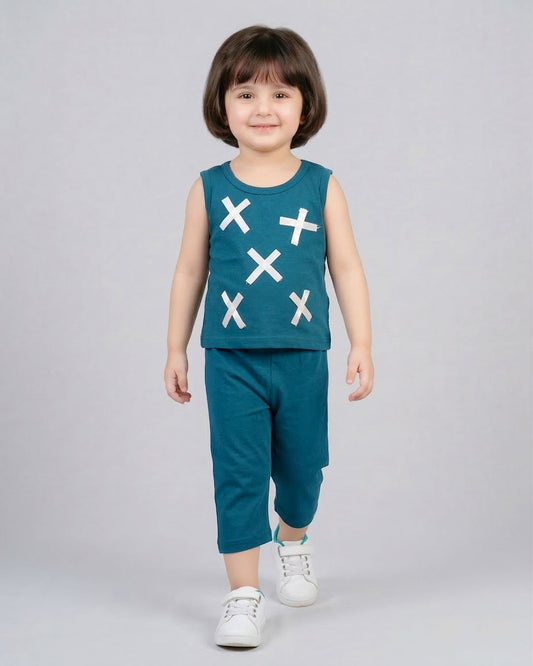 Dark Teal Bow Set