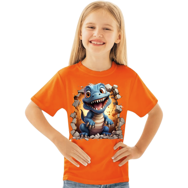 LITTLE DINO KIDS T SHIRT