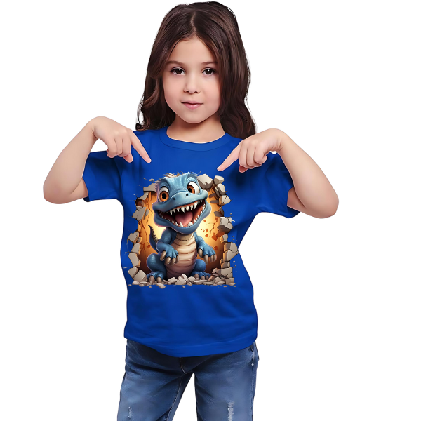 LITTLE DINO KIDS T SHIRT