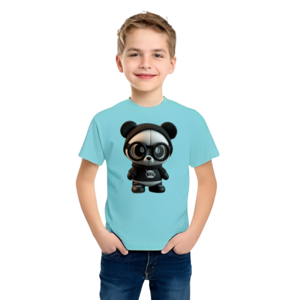 Cute Panda T Shirt For Kids