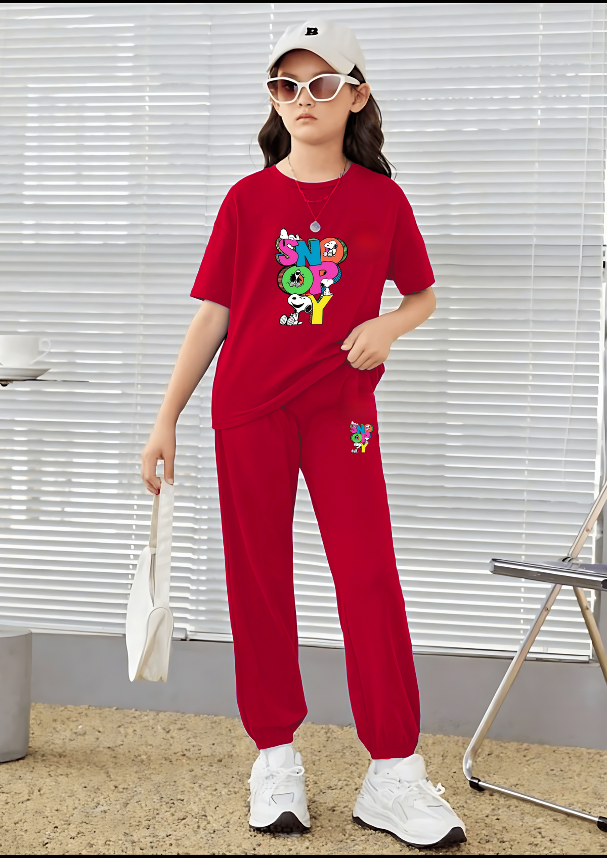 Kids Matching Set | Snoopy - Red