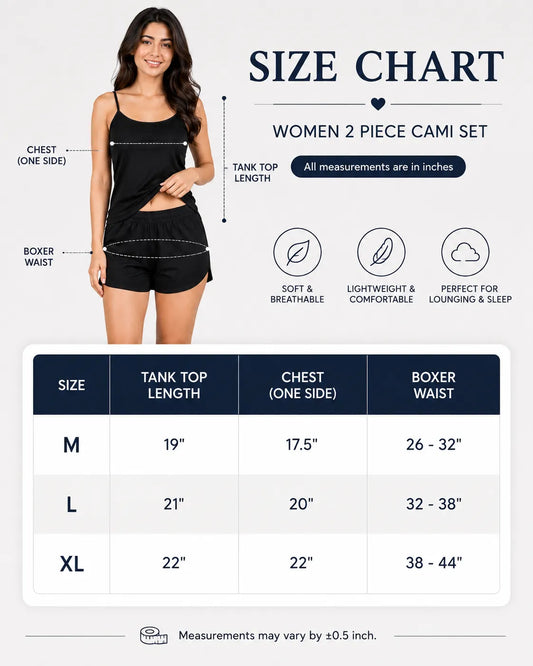 Pack Of 6 Women Inner Wears | Camisole & Boxer