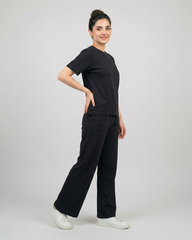 Ease Comfort Pajama Set - Black