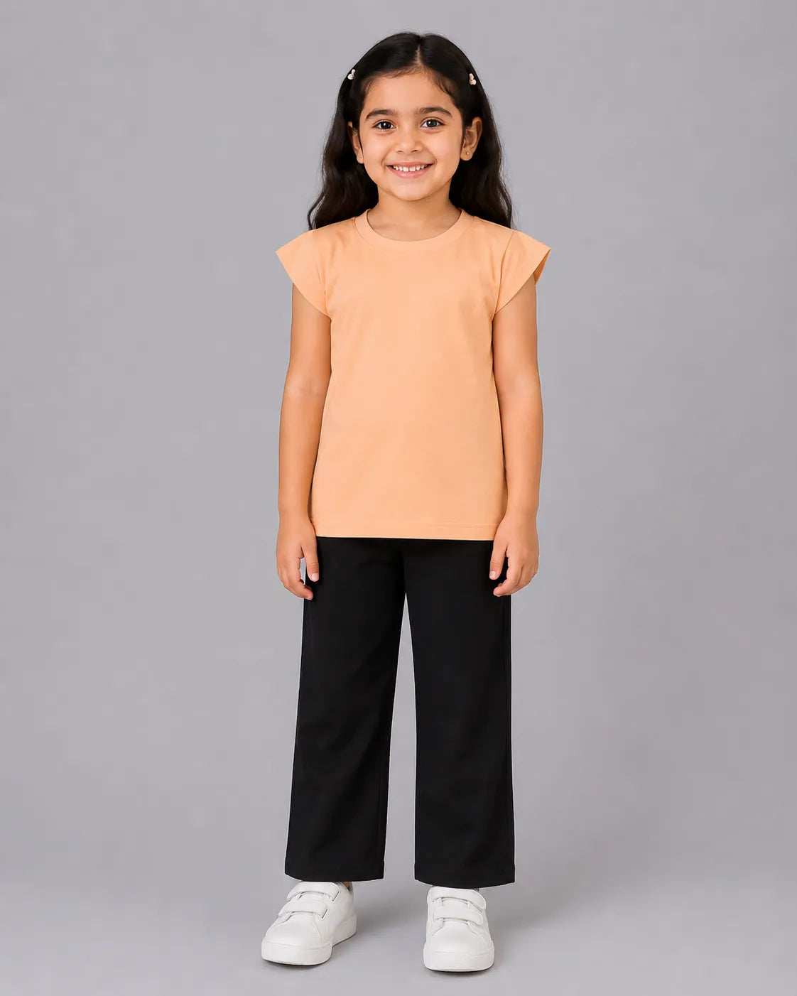 Comfy Chic Co-Ord Set - peach