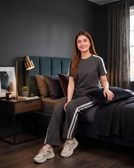 Turkish Panel Lounge Set - Grey