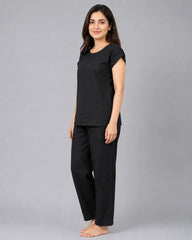 Cozy Core Lounge Set - Black