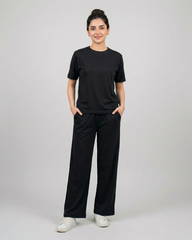 Ease Comfort Pajama Set - Black