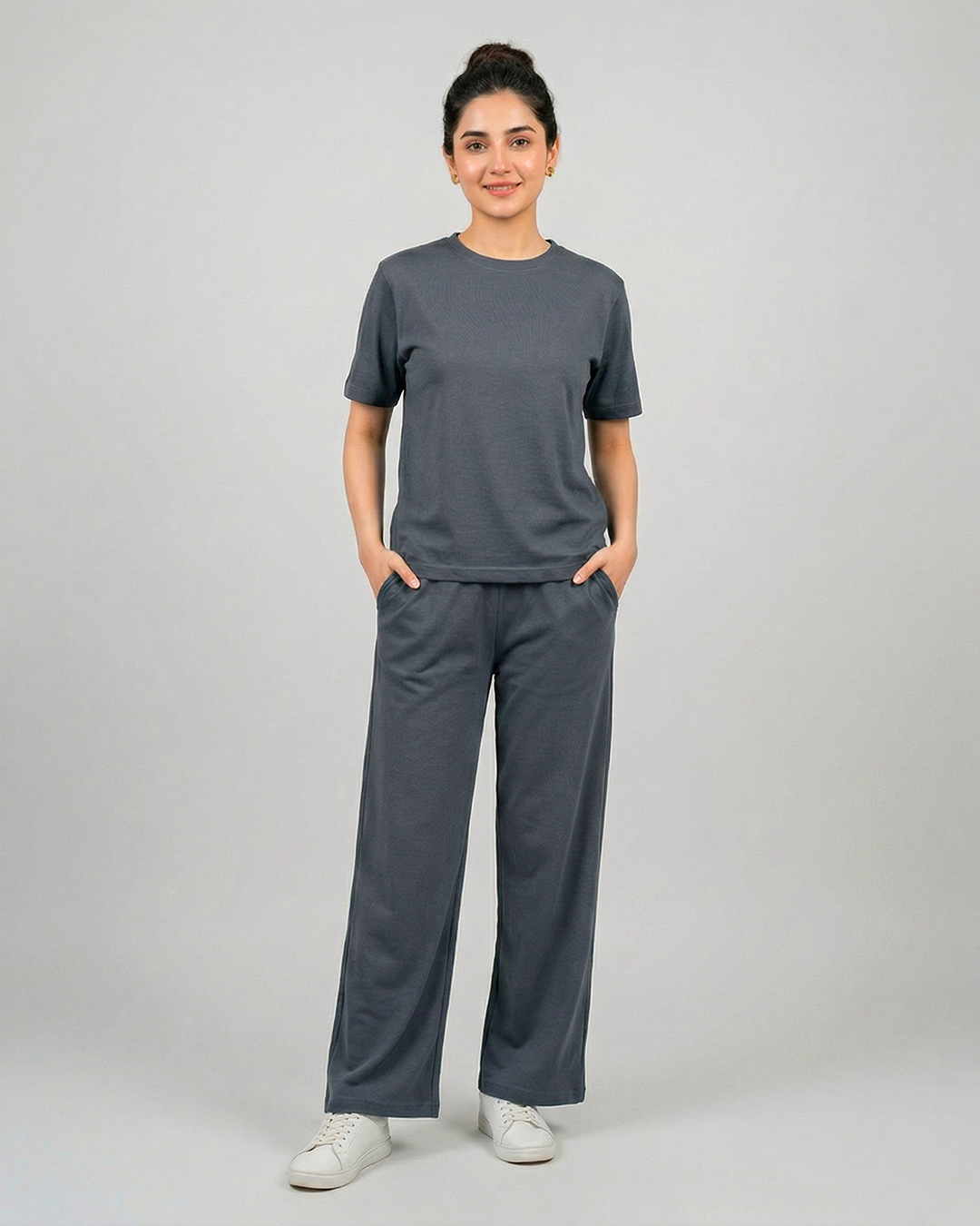 Ease Comfort Pajama Set - Grey