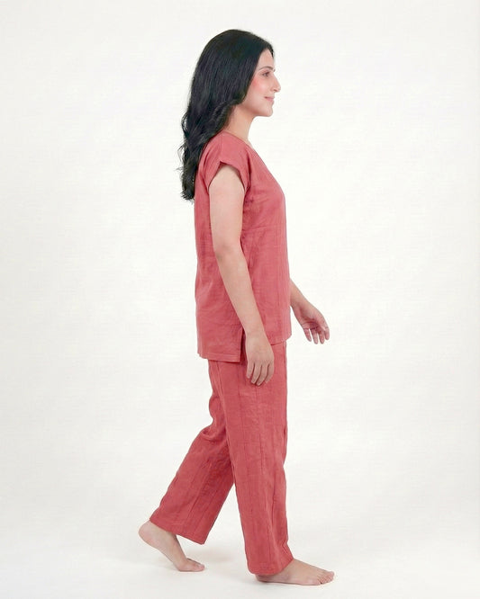 Cozy Core Lounge Set - Pink