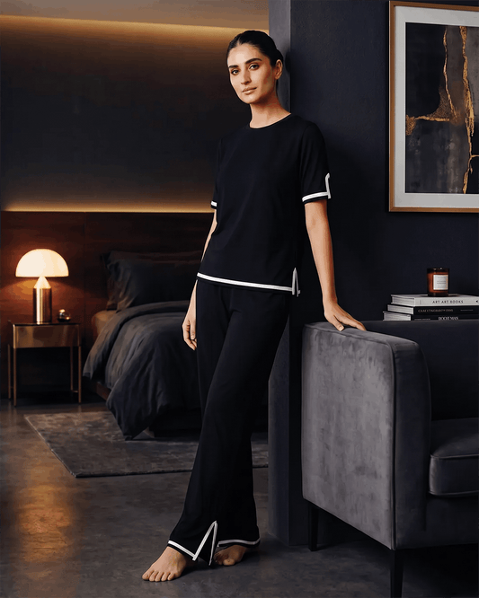 Baggy Style Loungewear - Black