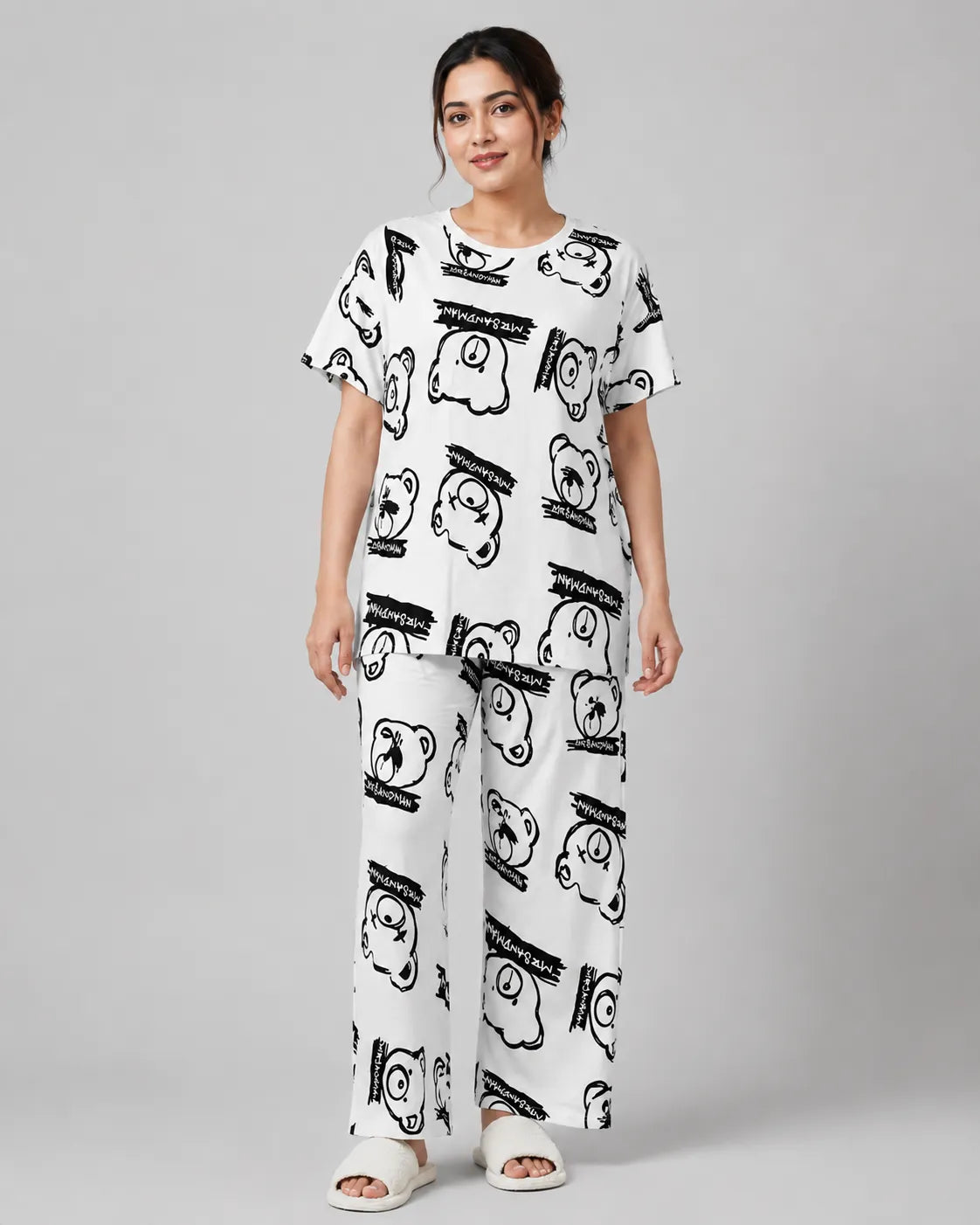 Teddy Pop Night Suit