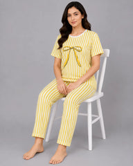Bow Bliss Nightwear - Yellow