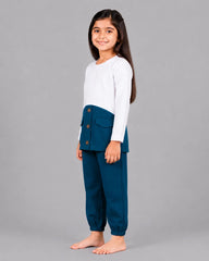 Little Luxe Pocket Pajama Set - Sherwood Green
