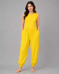 Classic Jumpsuit - Yellow