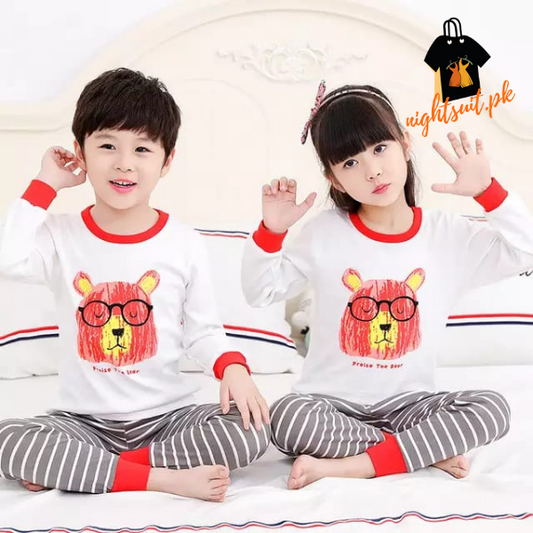 White Tree Bear Kids wear