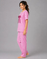 Bow Bliss Nightwear - Pink