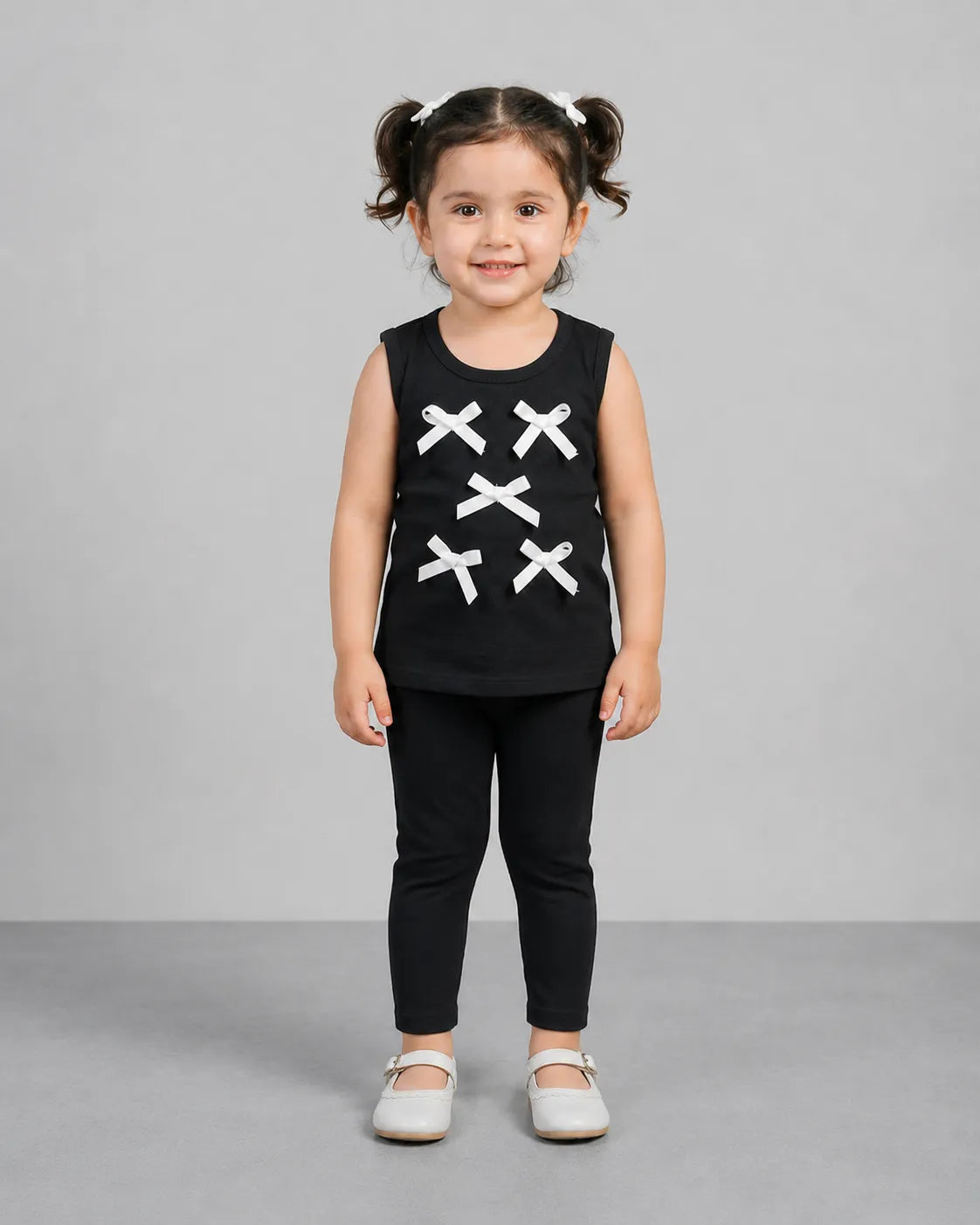 Black Midnight Bow Set