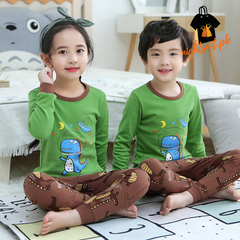 Green Blue Dragon Kids Wear