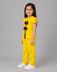 Twinkle Bow Co-Ord Set - Yellow