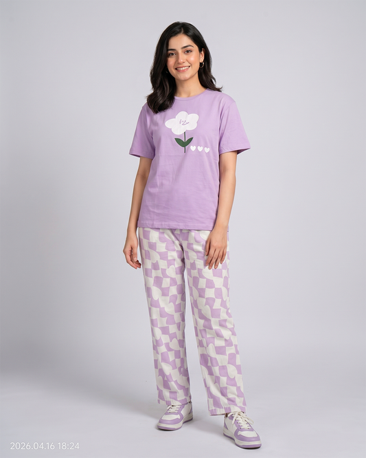 Dreamy Cloud Print Pajama Set